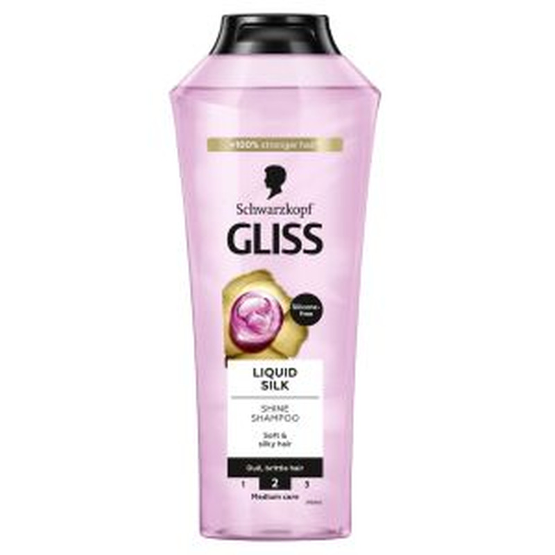 Shampoon Liquid Silk Gloss, GLISS, 400 ml