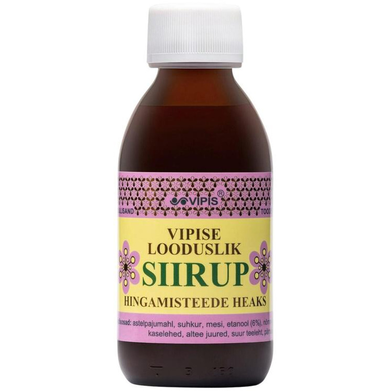 Looduslik köhasiirup, VIPIS, 150 ml