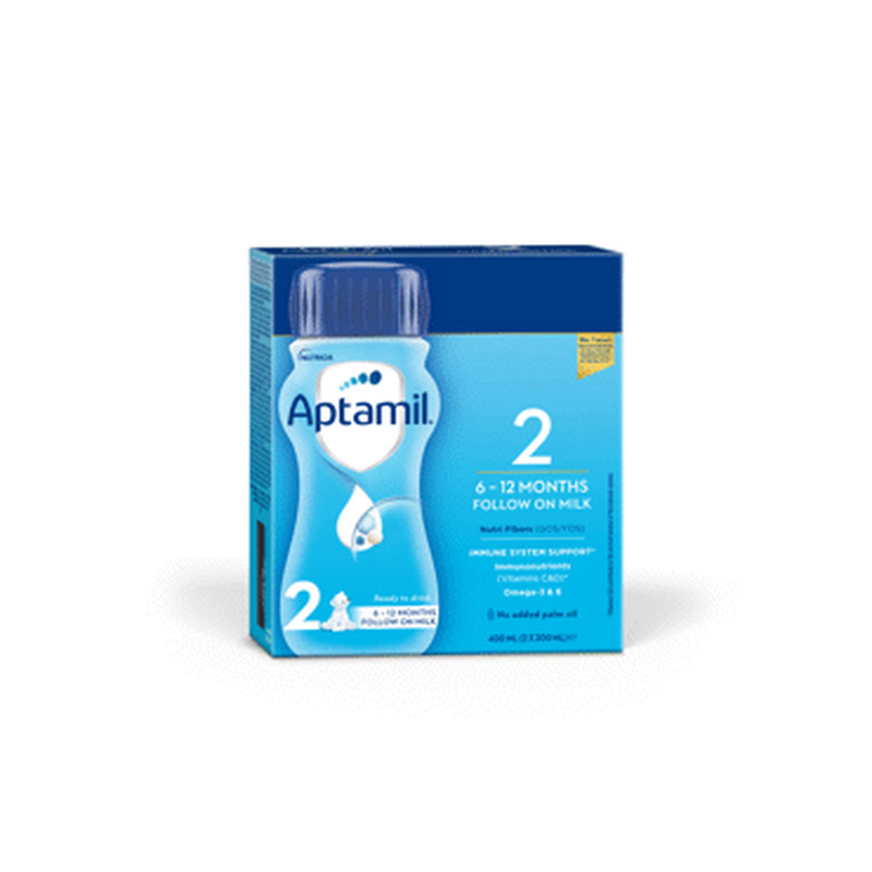 Valmis piimasegu 2 APTAMIL 2x200ml 6k