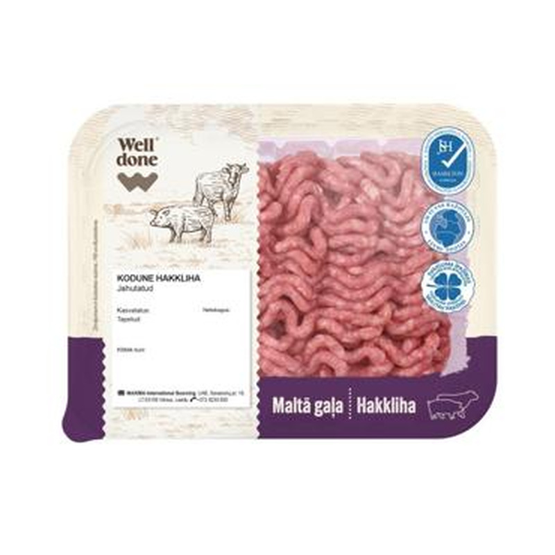 Kodune hakkliha WELL DONE 400g