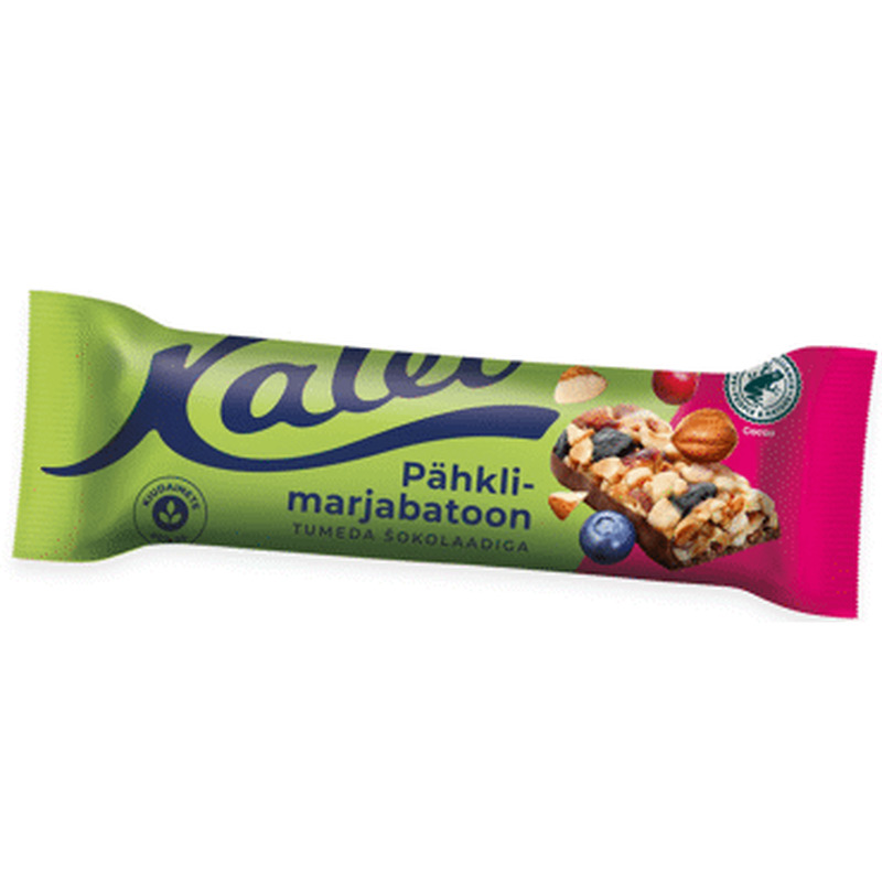 Batoon pähklidega ja marjad.KALEV 44g