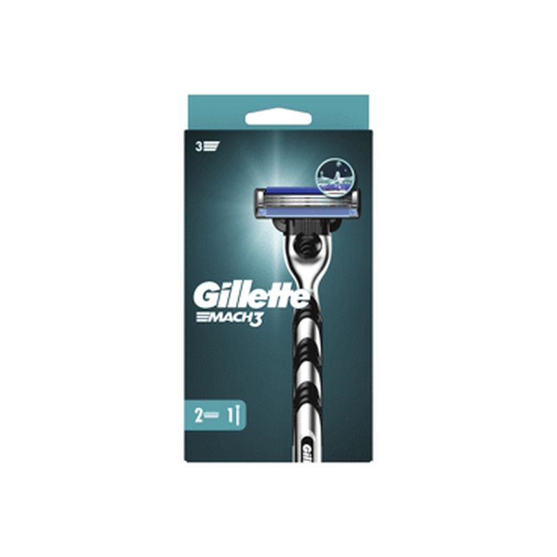 Raseerija GILLETTE Mach3 +,2 tera