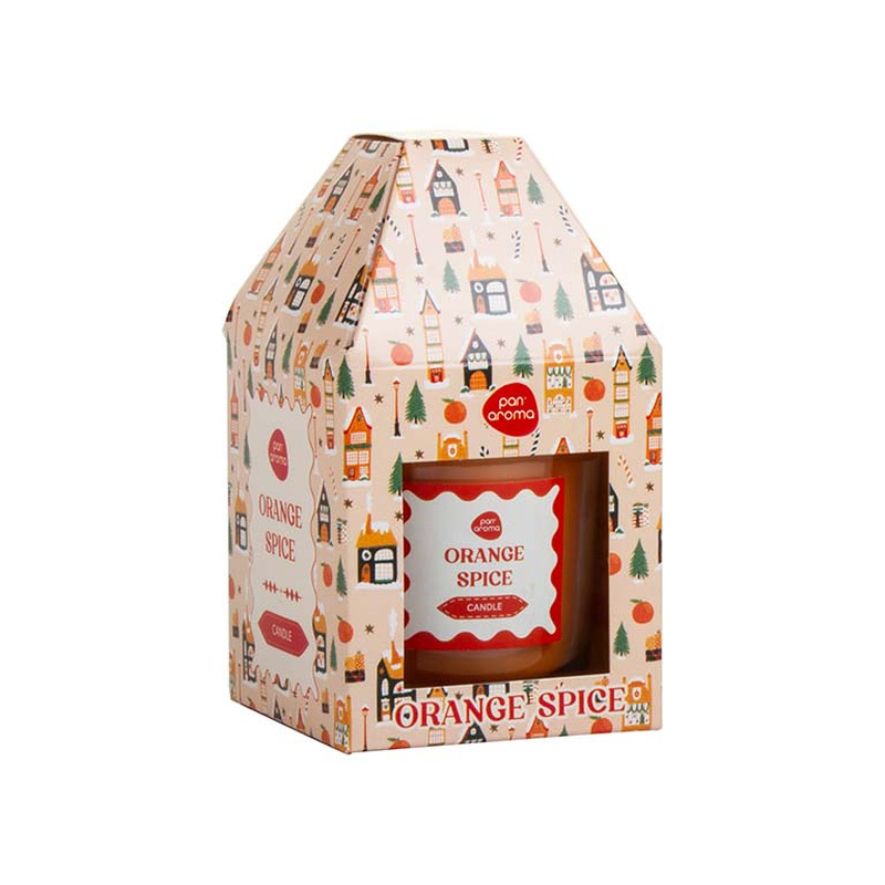 Lõhnaküünal Orange Spice, PAN AROMA, 120 g