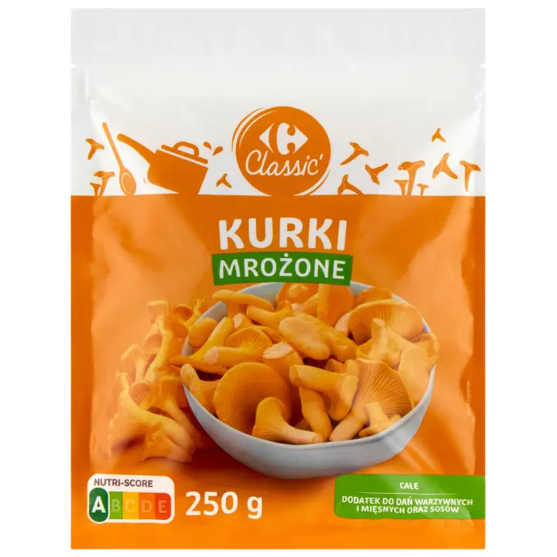 Carrefour Classic külmutatud kukeseened 250 g