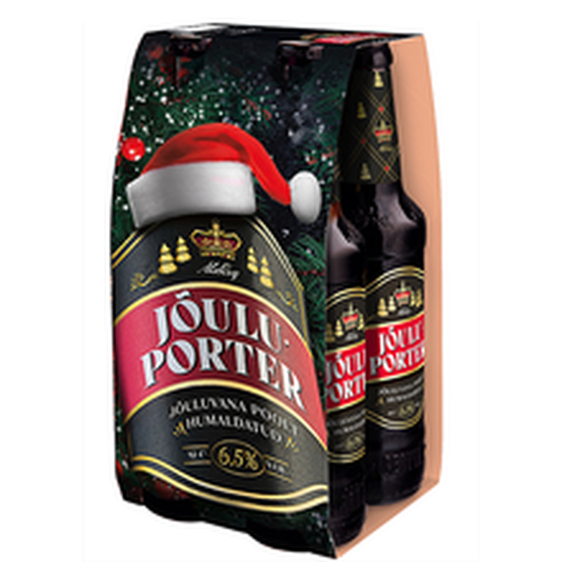 Jõuluporter õlu 6,5%vol 4x500ml