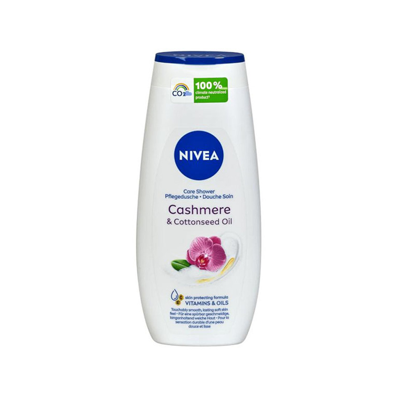 Dušigeel cashmere & cottonseed, NIVEA, 250 ml
