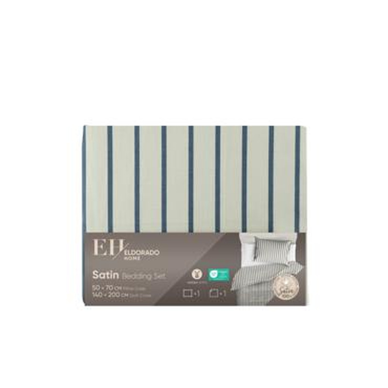 Satiinvoodipesu kmpl 140x200/50x70cm