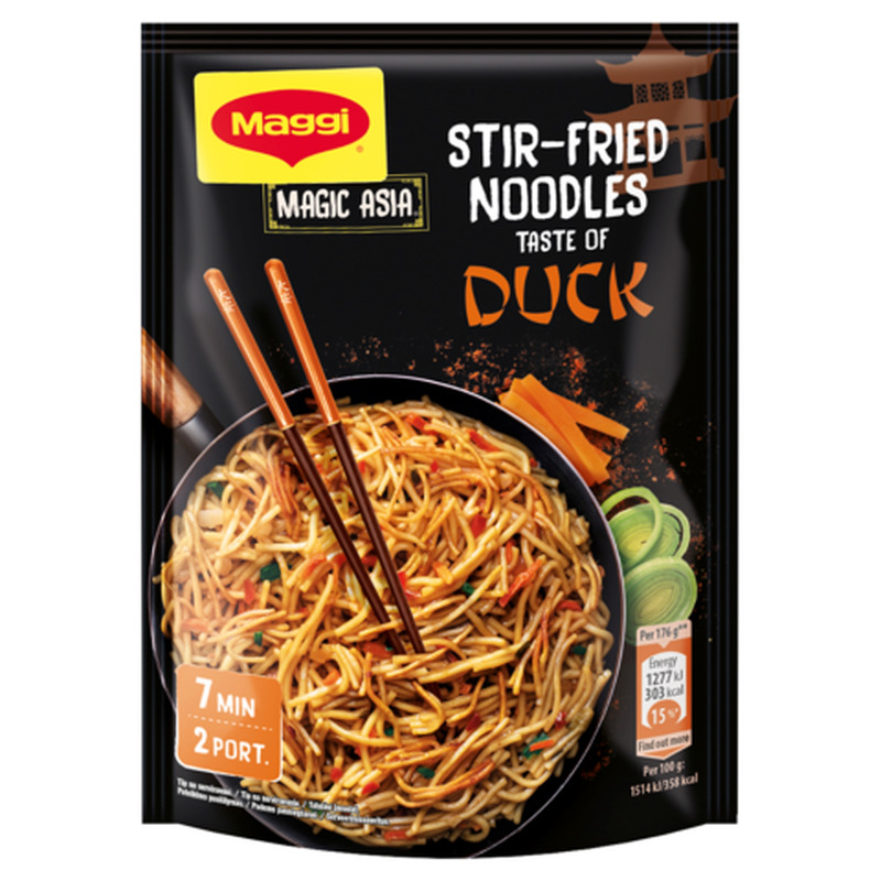Kiirnuudlid pardikastmega Maggi Magic Asia 119g