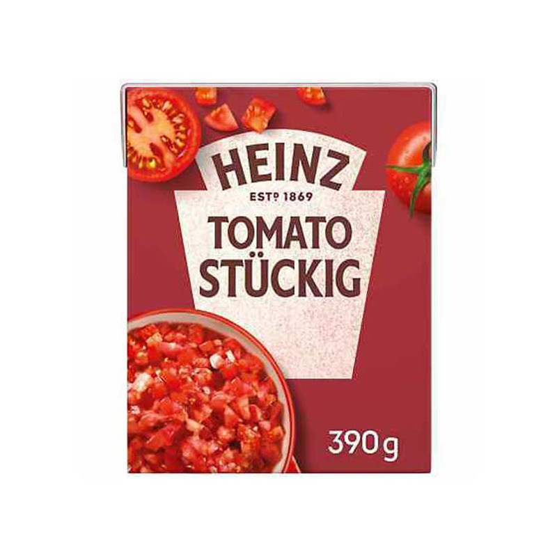 Tükeldatud tomatid, HEINZ, 390 g