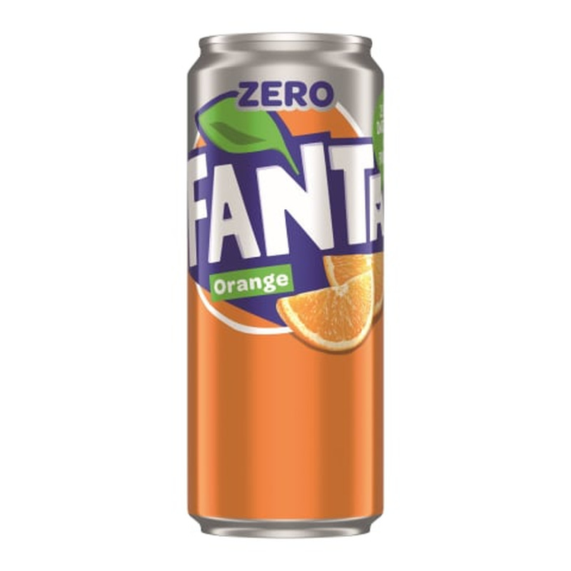 Fanta Zero apelsini, Fanta, 0,33 L