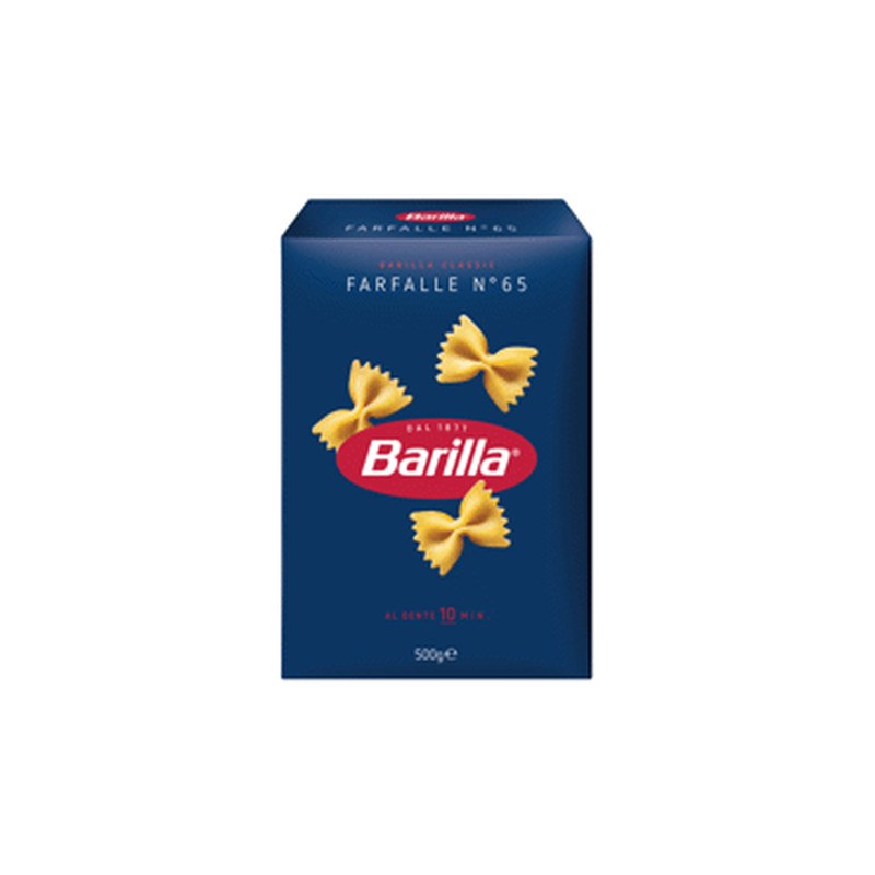 Makaronid lipsukesed BARILLA 500g
