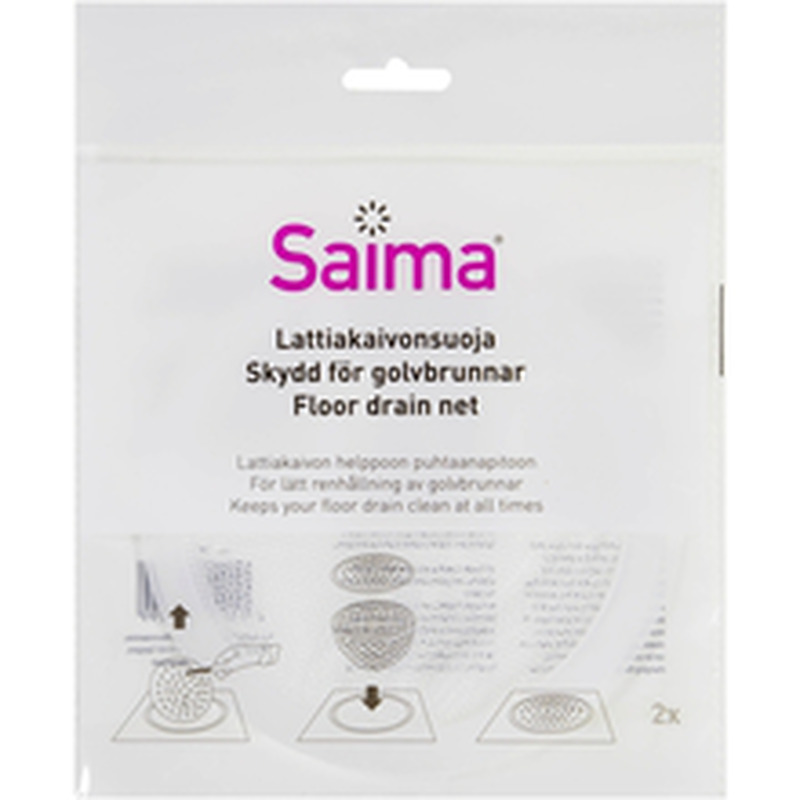 Saima trapi äravoolufilter d15 cm 2 tk