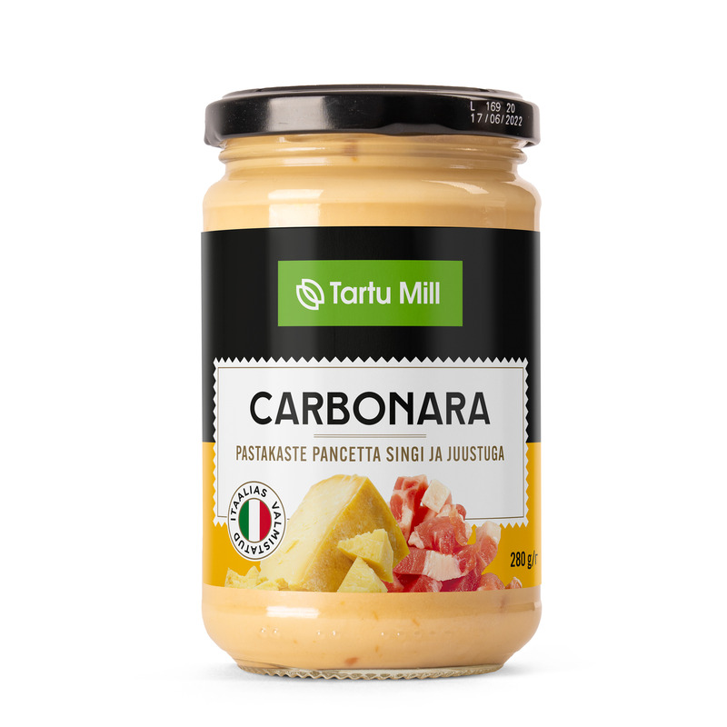 TARTU MILL Carbonara pastakaste singi ja juustuga 280g