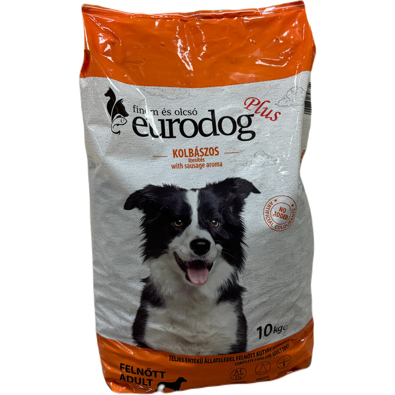 EuroDog Plus Koerte kuivtoit vorstiga 10kg
