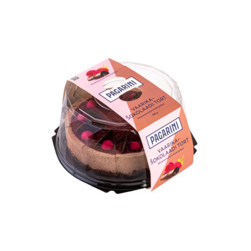 PAGARINI Vaarika-shokolaadi tort 700g