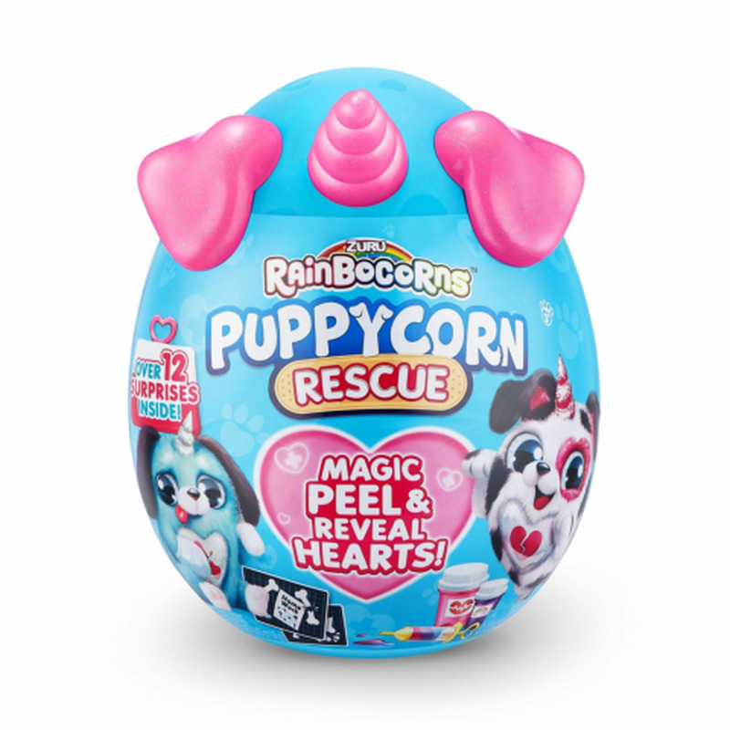 Mänguasi plüüsist Rainbocorns koos tarvikutega Puppycorn Rescue, 9261