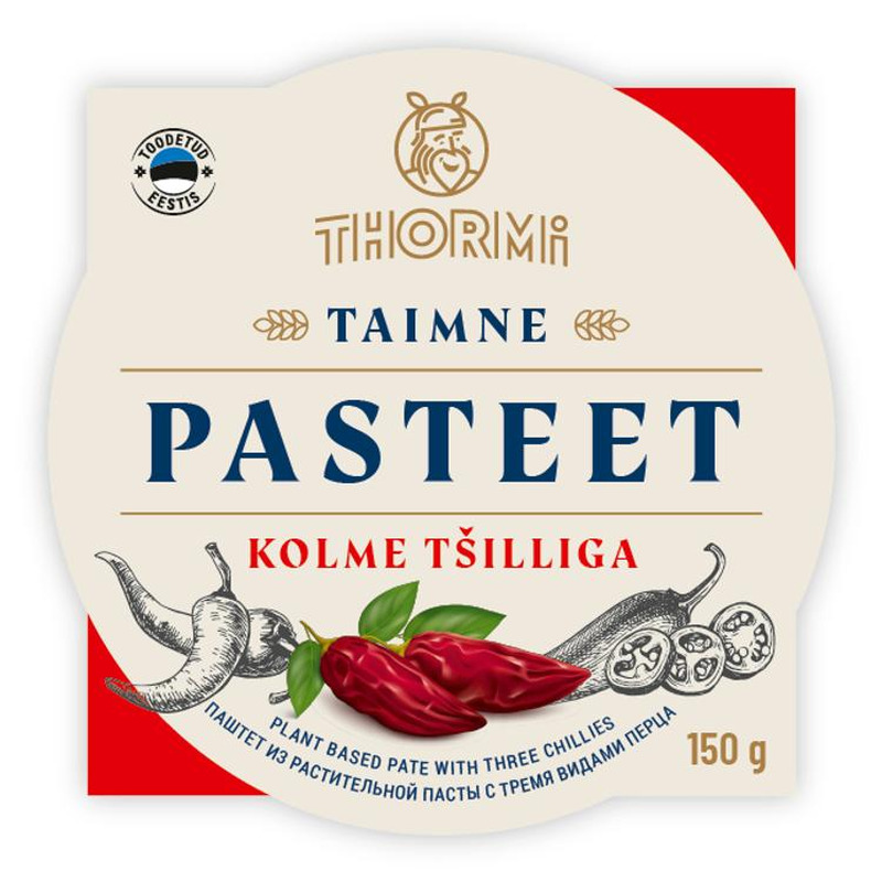 Taimne pasteet kolme vürtsiga