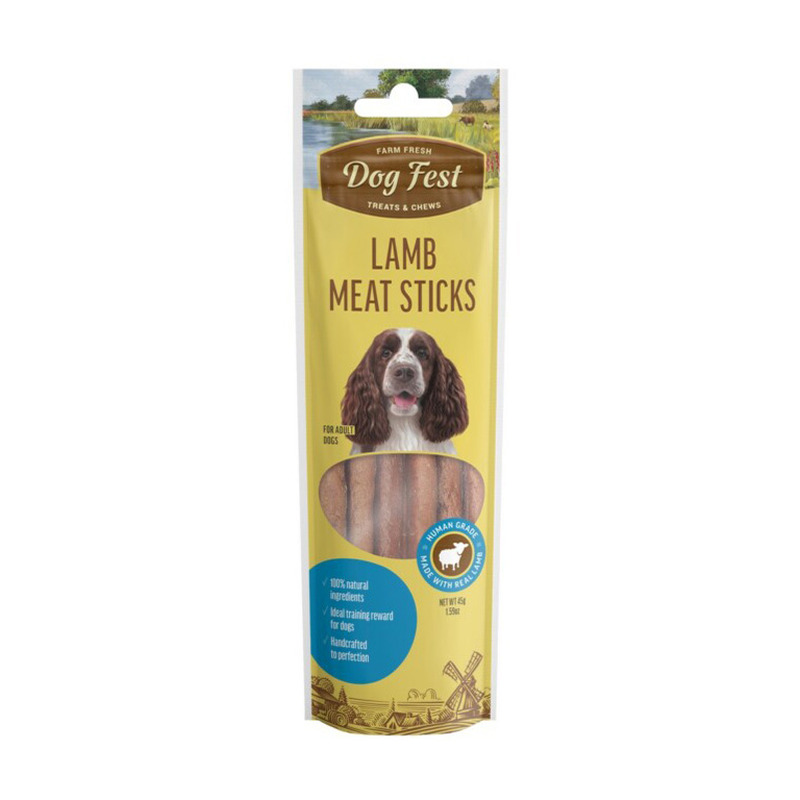 Koeramaius lihapulgad lambalihaga, Dog Fest, 45g