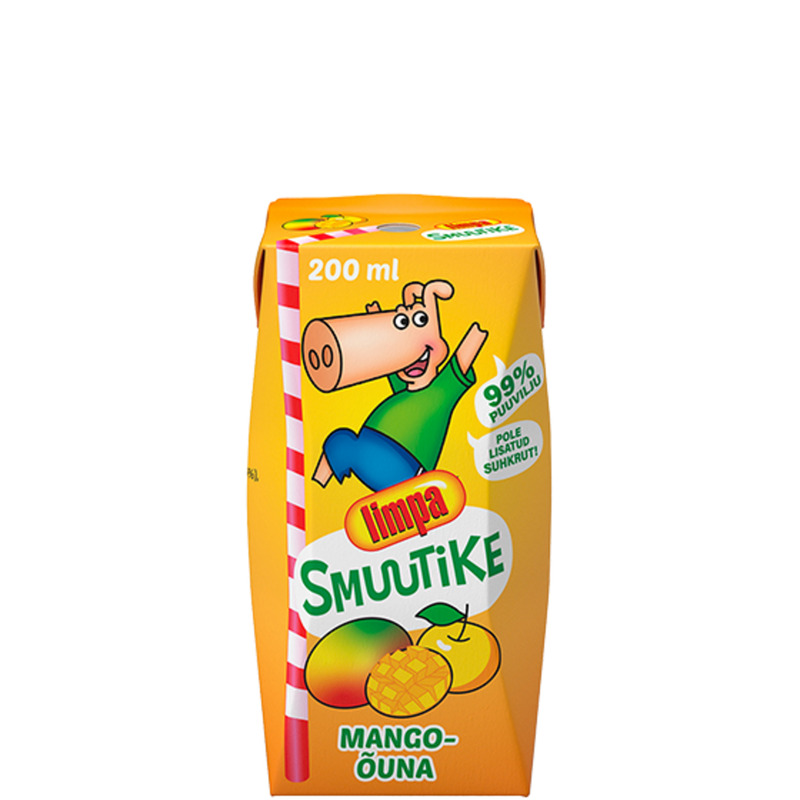 LIMPA Smuutike mango-õuna 200ml
