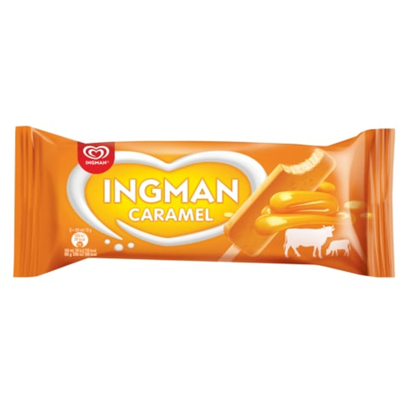 Pulgajäätis Ingman karamelli 120ml/70g