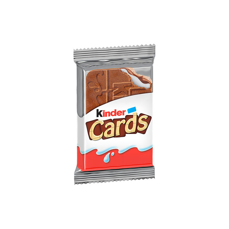 Küpsised Cards, KINDER, 25,6 g