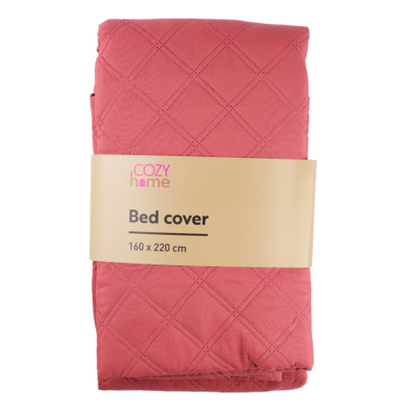 Voodikate punane Cozy Home 160x220cm SS25