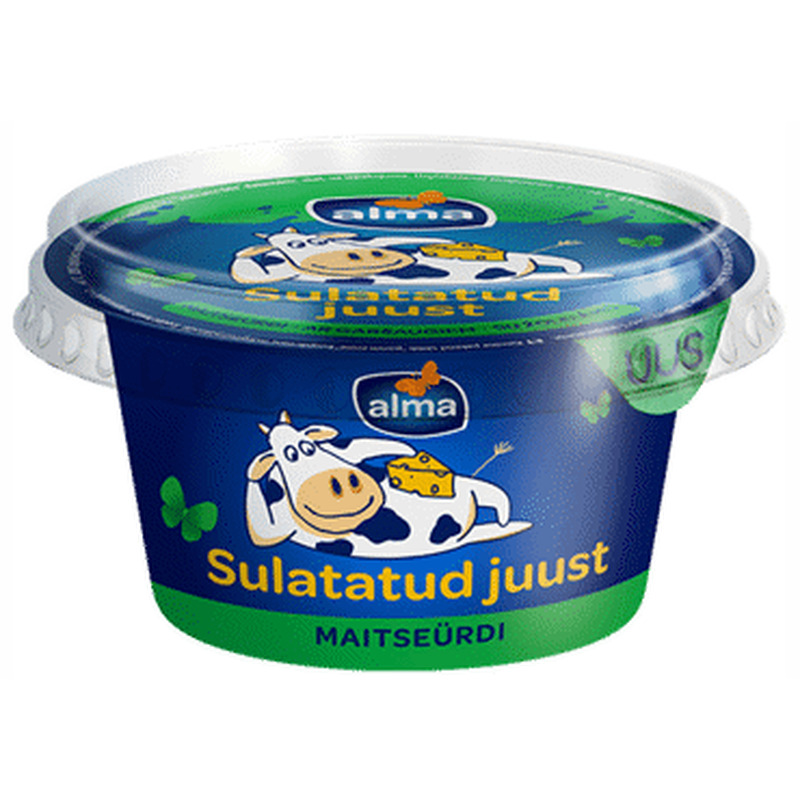 Sulatatud juust ALMA maitseürdi 200g