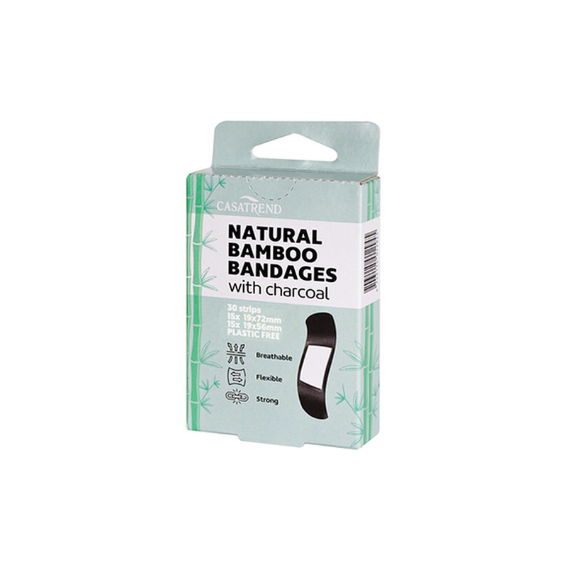 Plaastrid CASATREND Natural söega 30tk (bambusest)