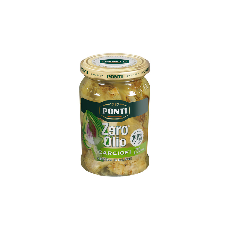 Ponti artišokid pipra ja sidruniga õlivabas kastmes 300g