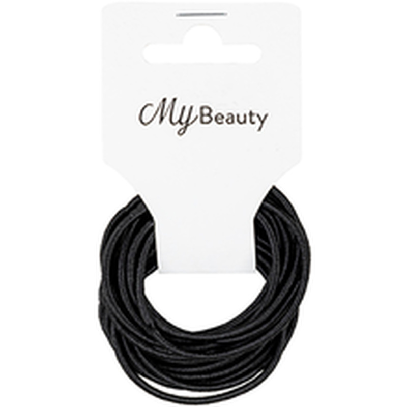 Juuksekumm must 15 tk