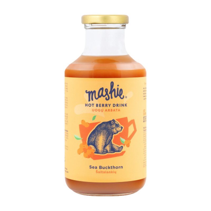 Marjapüree astelpaju, joogi valmistamiseks Mashie 500ml