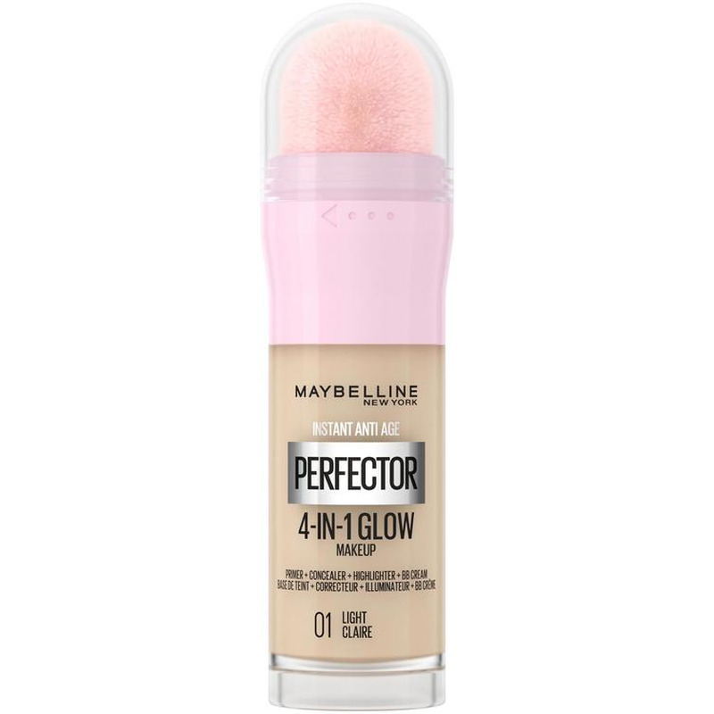 Jumestuskreem Instant Perfector 4 in 1 Glow 01 Light, MAYBELLINE, 20ml