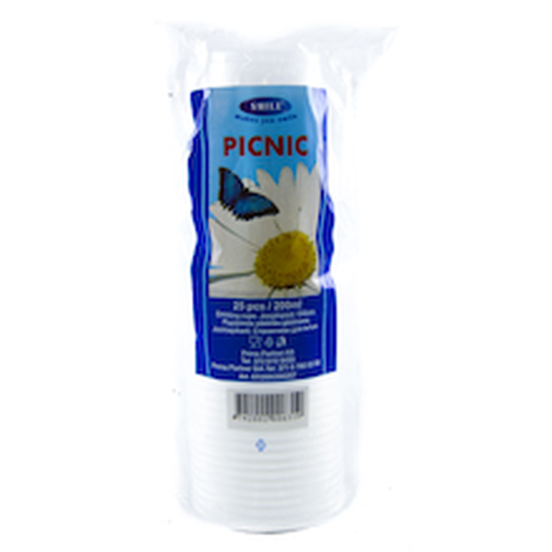 Joogitopsid Picnic 200ml, SMILE, 25 tk