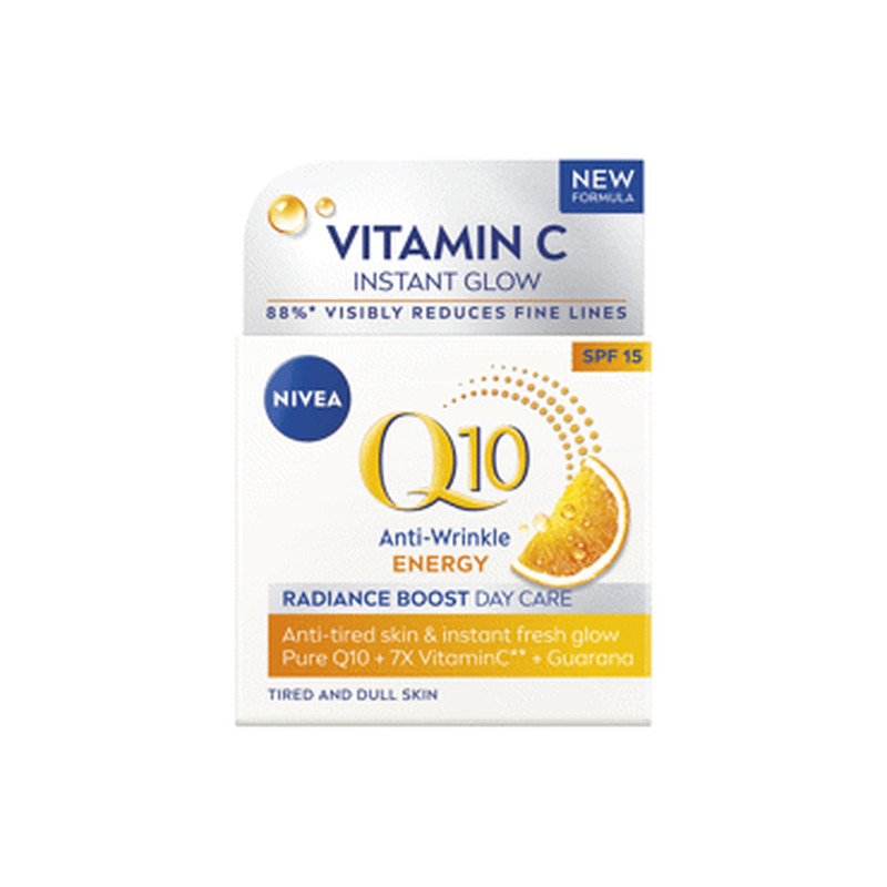 Päevakreem NIVEA Q10 Plus C Energy 50ml