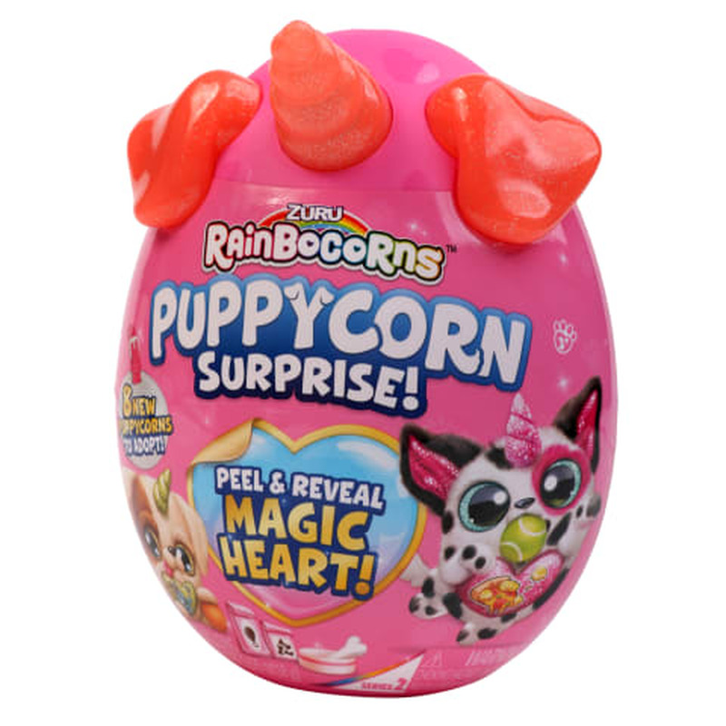 Mänguasi pehme Rainbocorns aksessuaaridega Puppycorn Surprise, 4 seeria, 9251