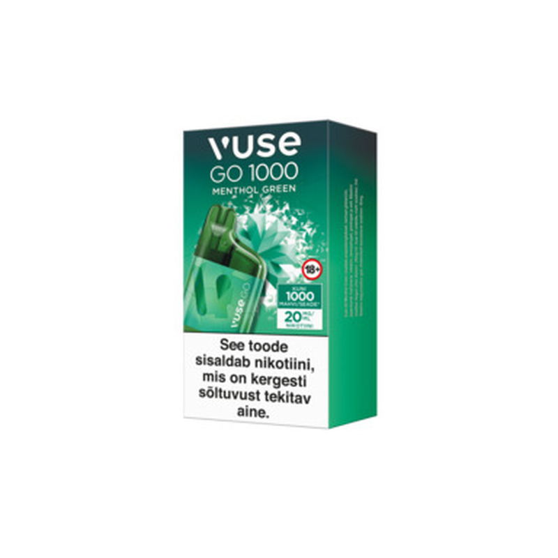 VUSE Go E-sigaret Green Menthol Box 20mg