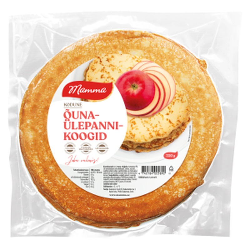 Mamma õuna-ülepannikoogid 350g