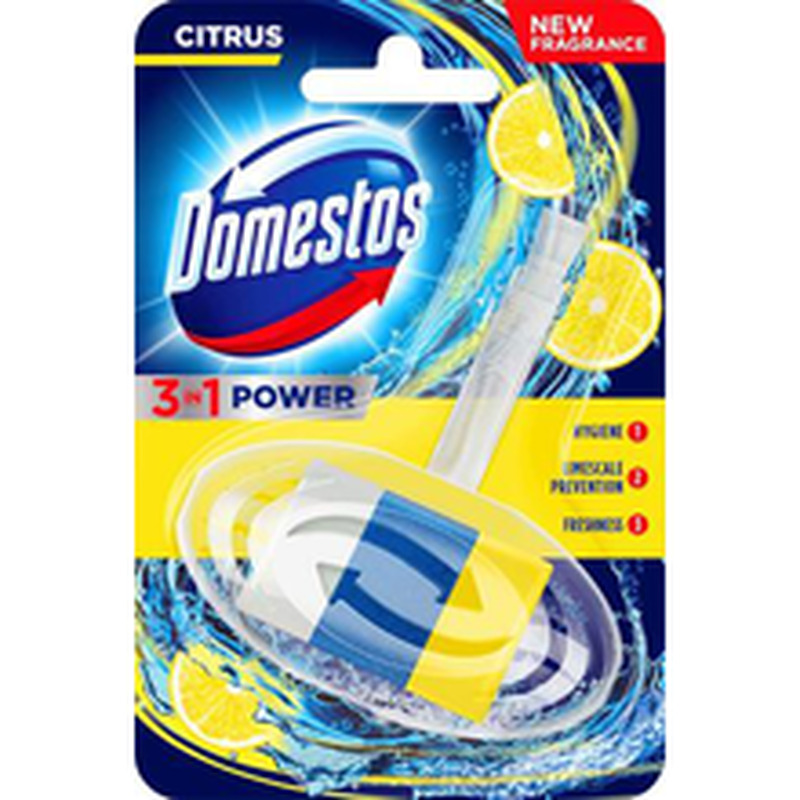 Domestos 3in1 Citrus WC-värskendaja