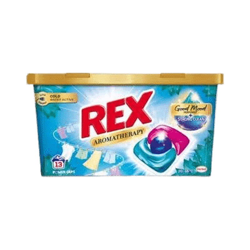 Pesukapslid REX Lotus&Almond oil 13tk