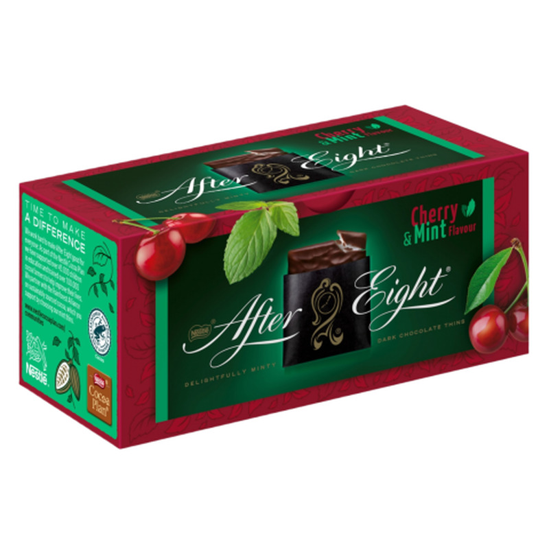 Šokolaadikommid piparmündi- ja kirsimaitseline After Eight 200g