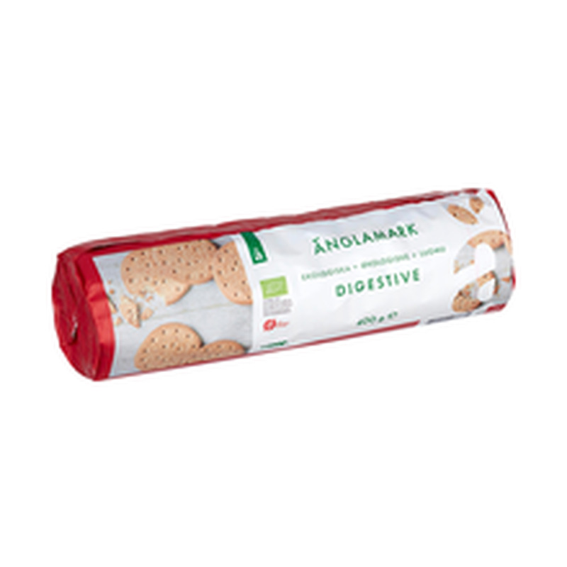Änglamark Digestive, täisteranisujahu sisaldavad mahenisuküpsised, 400 g