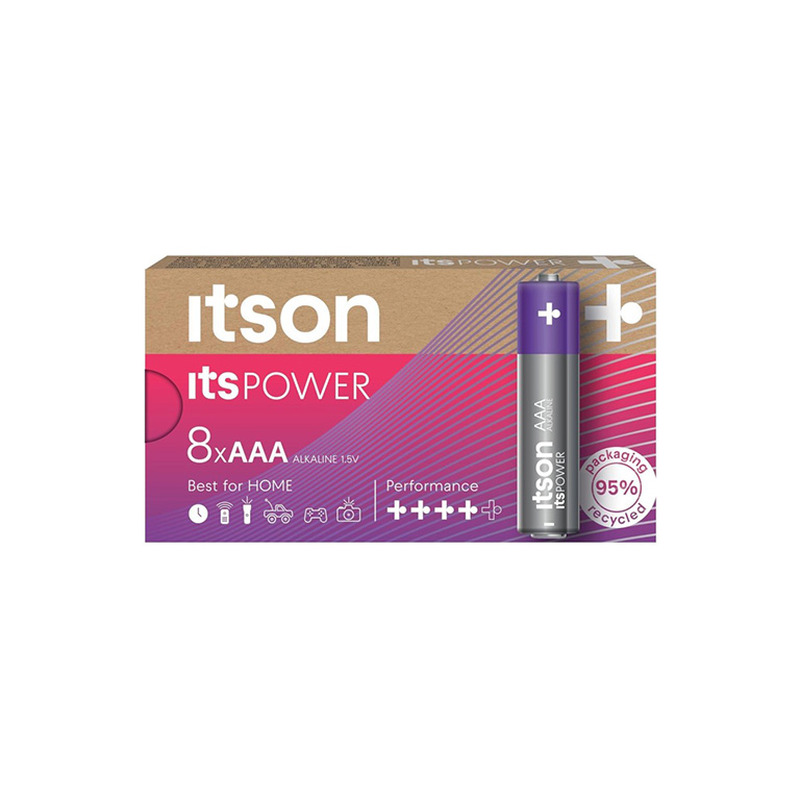 Patareid itson itsPOWER Alkaline AAA 8tk
