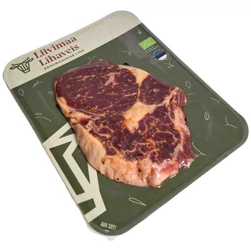 Liivimaa Lihaveis Suve rib eye maheveise steik 200g