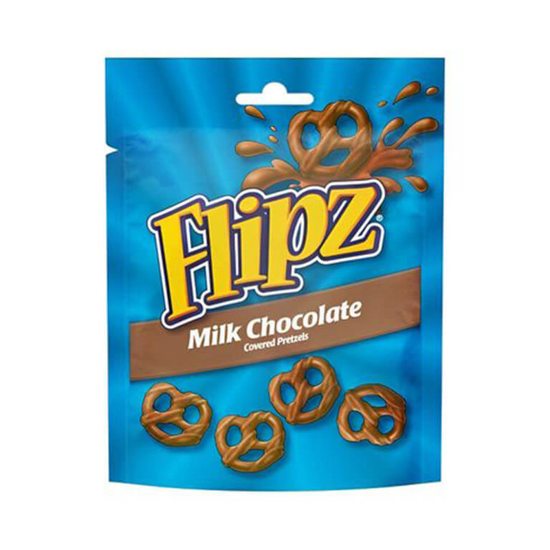FLIPZ Kringlid kaetud piimašokolaadiga, 120g Mcvities