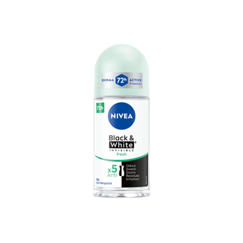 Rulldeo.NIVEA Black&White Fresh 50ml