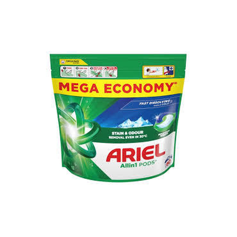 Pesukapslid ARIEL Mountain Spring, 60pk