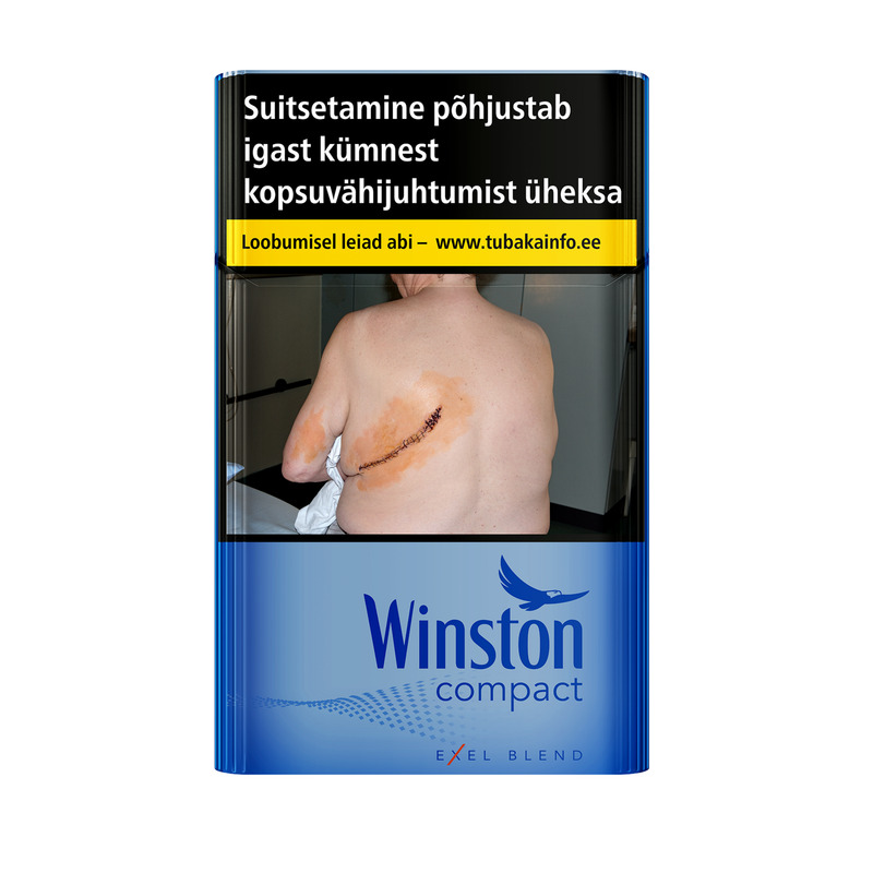 WINSTON sigaretid Compact Silver 10pk