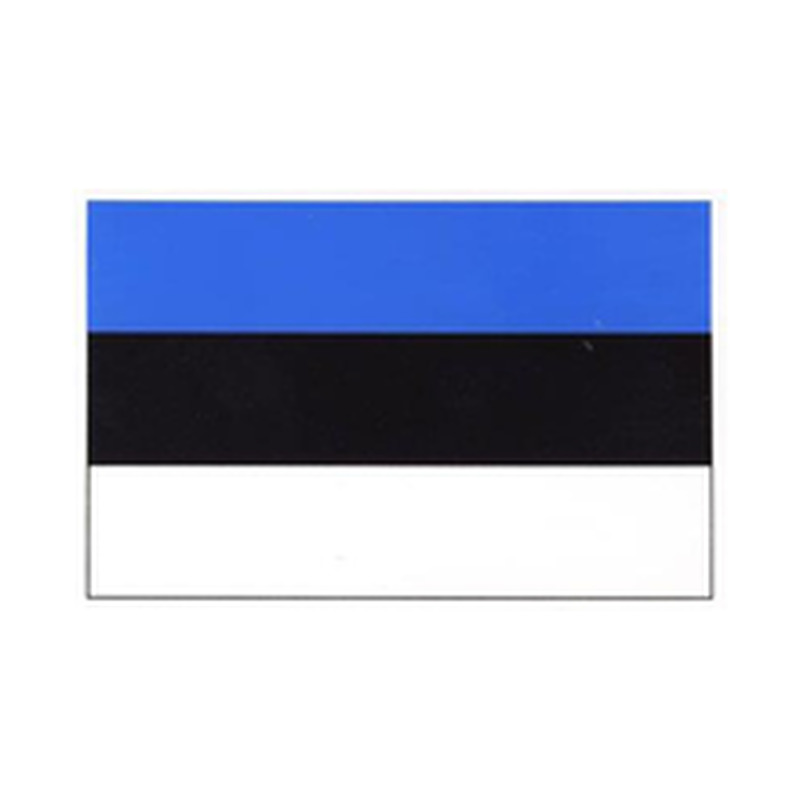 KLEEPS EESTI SINI-MUST-VA 116X76MM