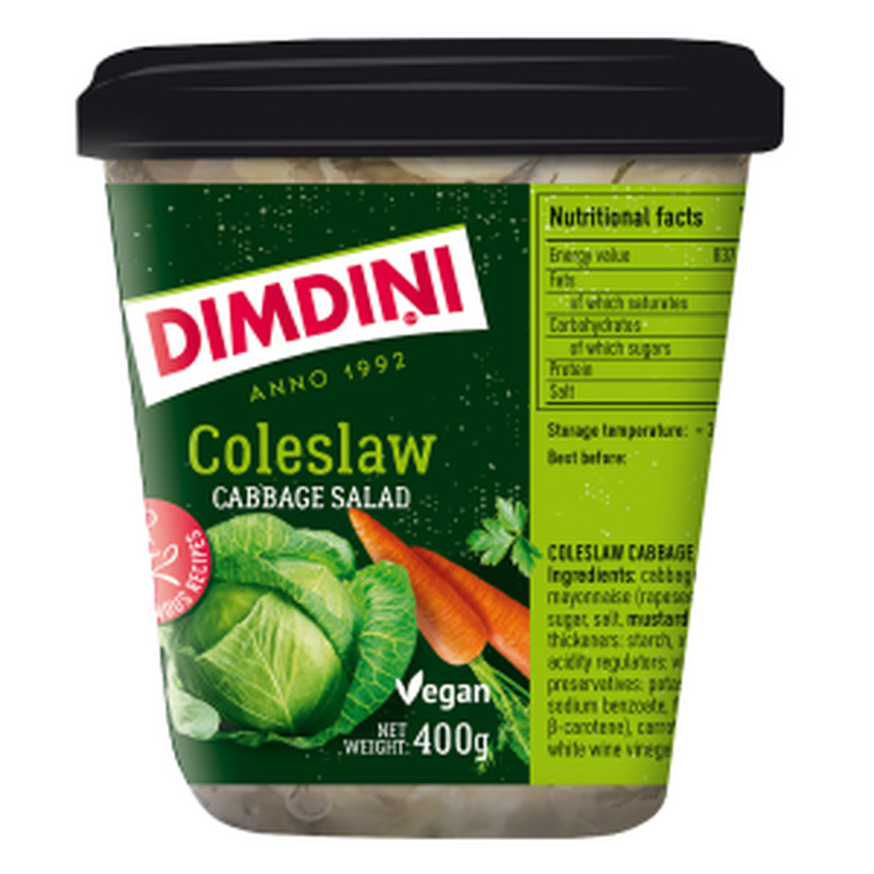 Coleslaw salat 400g Dimdini
