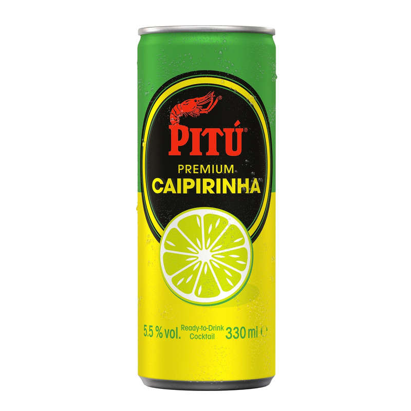 PITU Caipirinha Premium Cocktail 5,5% 33cl(purk)